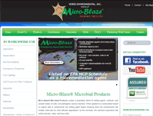 Tablet Screenshot of micro-blaze.com